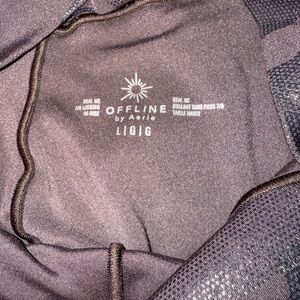 Aerie Brown Leggings